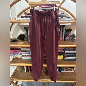 Lululemon Athletica Maroon Joggers